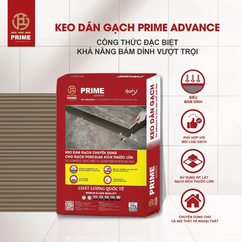 Keo dán gạch E-Class 11 Keo dán gạch E-Class Keo dán gạch tường đa năng