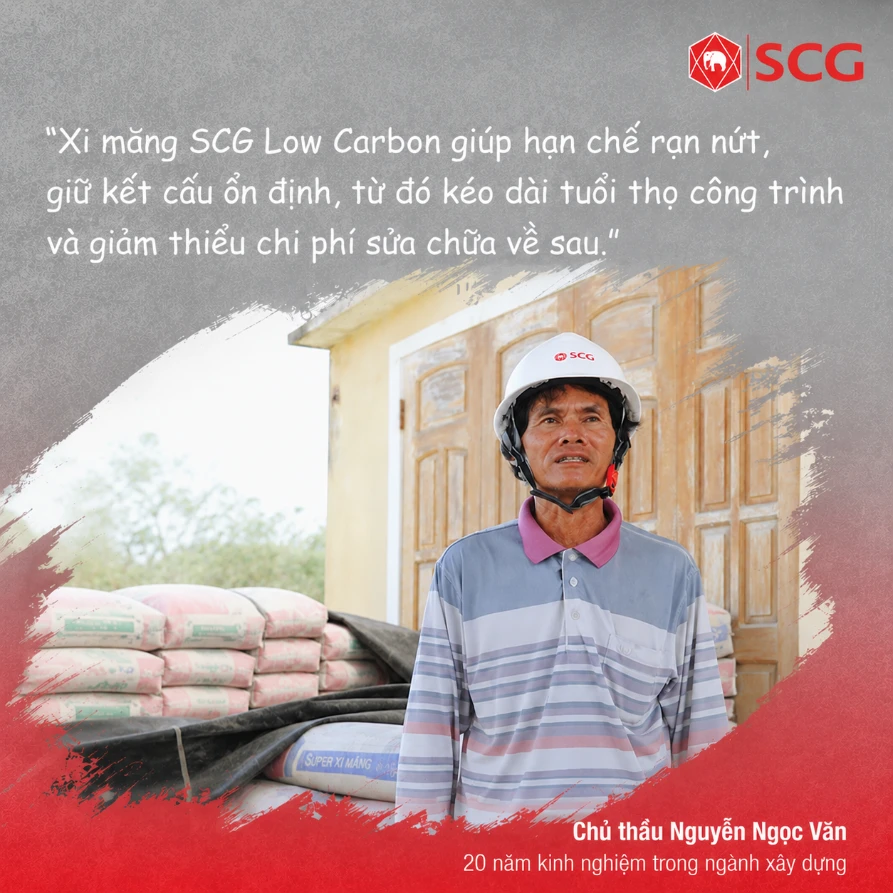 xi măng đổ bê tông