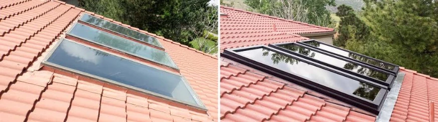 Giếng trời trên mái ngói: Giải pháp lấy sáng, thông gió hiệu quả 8 Giếng trời trên mái ngói: Giải pháp lấy sáng, thông gió hiệu quả giếng trời trên mái ngói