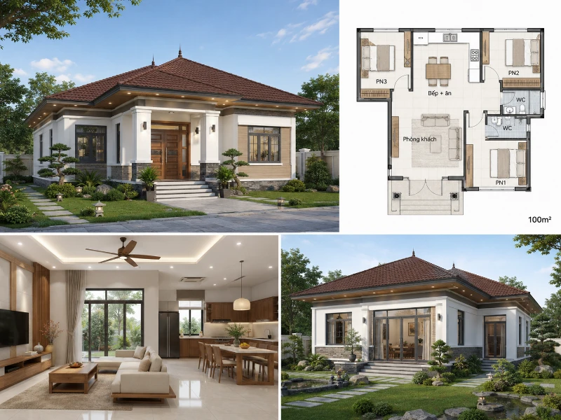 30+ mẫu nhà cấp 4 100m2 3 phòng ngủ đẹp & xu hướng 2026 22 30+ mẫu nhà cấp 4 100m2 3 phòng ngủ đẹp & xu hướng 2026 nhà cấp 4 100m2 3 phòng ngủ