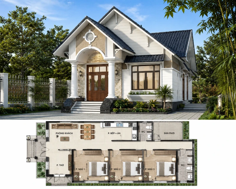 30+ mẫu nhà cấp 4 mái thái 3 phòng ngủ đẹp, xu hướng 2026 26 30+ mẫu nhà cấp 4 mái thái 3 phòng ngủ đẹp, xu hướng 2026 nhà cấp 4 mái thái 3 phòng ngủ