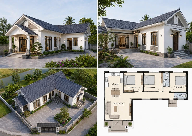 30+ mẫu nhà cấp 4 mái thái 3 phòng ngủ đẹp, xu hướng 2026 21 30+ mẫu nhà cấp 4 mái thái 3 phòng ngủ đẹp, xu hướng 2026 nhà cấp 4 mái thái 3 phòng ngủ