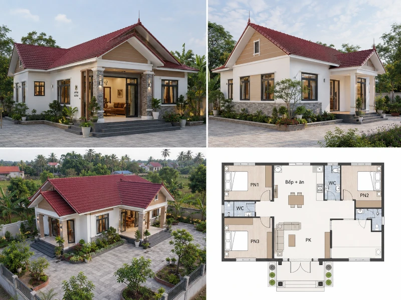 30+ mẫu nhà cấp 4 mái thái 3 phòng ngủ đẹp, xu hướng 2026 27 30+ mẫu nhà cấp 4 mái thái 3 phòng ngủ đẹp, xu hướng 2026 nhà cấp 4 mái thái 3 phòng ngủ