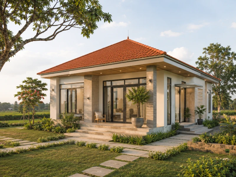 Tổng hợp 20+ mẫu nhà cấp 4 nông thôn 700 triệu đẹp, hiện đại 14 Tổng hợp 20+ mẫu nhà cấp 4 nông thôn 700 triệu đẹp, hiện đại mẫu nhà cấp 4 nông thôn 700 triệu