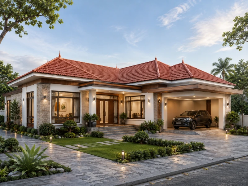 30+ Mẫu Nhà Mái Thái 1 Tầng 4 Phòng Ngủ Đẹp, Hiện Đại 2026 38 30+ Mẫu Nhà Mái Thái 1 Tầng 4 Phòng Ngủ Đẹp, Hiện Đại 2026 nhà mái thái 1 tầng 4 phòng ngủ