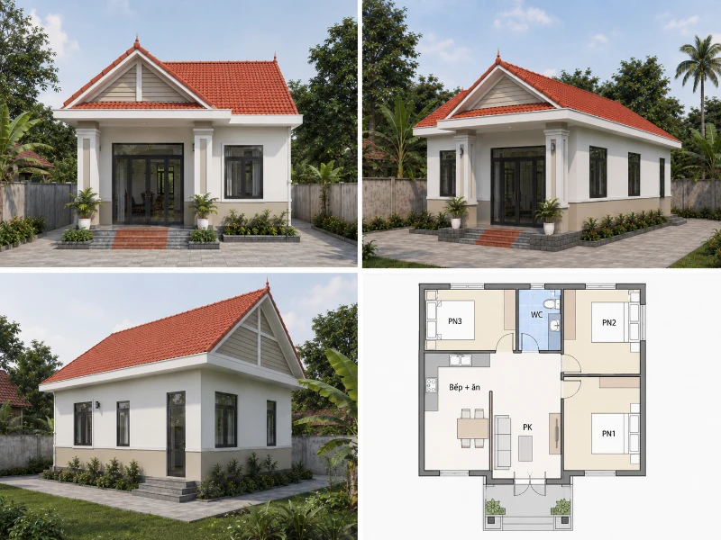 Trọn Bộ 10+ Mẫu Nhà Mái Thái 1 Tầng 500 Triệu Đẹp Nhất 2026 11 Trọn Bộ 10+ Mẫu Nhà Mái Thái 1 Tầng 500 Triệu Đẹp Nhất 2026 nhà mái thái 1 tầng 500 triệu
