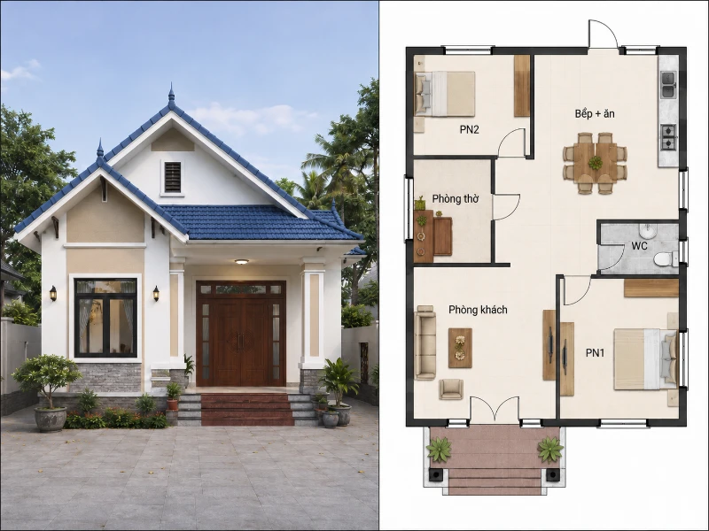 Trọn Bộ 10+ Mẫu Nhà Mái Thái 1 Tầng 500 Triệu Đẹp Nhất 2026 15 Trọn Bộ 10+ Mẫu Nhà Mái Thái 1 Tầng 500 Triệu Đẹp Nhất 2026 nhà mái thái 1 tầng 500 triệu