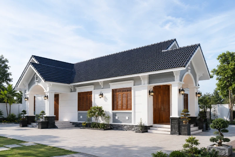 30+ Mẫu Nhà Mái Thái Gác Lửng 3 Phòng Ngủ Đẹp, Tiện Nghi 2026 36 30+ Mẫu Nhà Mái Thái Gác Lửng 3 Phòng Ngủ Đẹp, Tiện Nghi 2026 nhà mái thái gác lửng 3 phòng ngủ