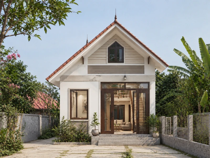 Tổng hợp 20+ mẫu nhà mái Thái gác lửng đẹp, sang trọng 2026 16 Tổng hợp 20+ mẫu nhà mái Thái gác lửng đẹp, sang trọng 2026 nhà mái thái gác lửng