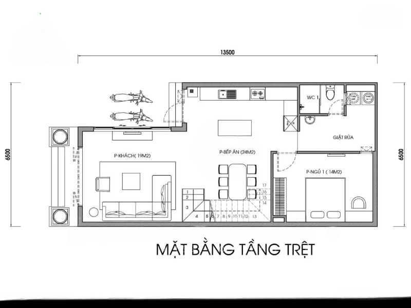 Tổng hợp 20+ mẫu nhà mái Thái gác lửng đẹp, sang trọng 2026 17 Tổng hợp 20+ mẫu nhà mái Thái gác lửng đẹp, sang trọng 2026 nhà mái thái gác lửng