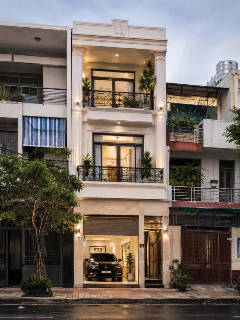 20+ Mẫu nhà phố 3 tầng tân cổ điển sang trọng, đáng tham khảo 43 20+ Mẫu nhà phố 3 tầng tân cổ điển sang trọng, đáng tham khảo nhà phố 3 tầng tân cổ điển