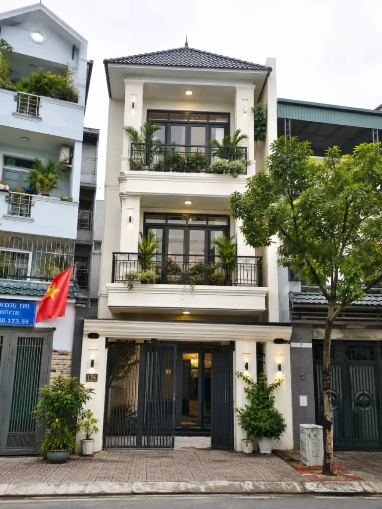 20+ Mẫu nhà phố 3 tầng tân cổ điển sang trọng, đáng tham khảo 37 20+ Mẫu nhà phố 3 tầng tân cổ điển sang trọng, đáng tham khảo nhà phố 3 tầng tân cổ điển