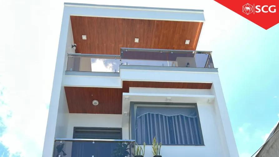 sử dụng thanh SCG Smartwood Wood Plank Timber: Nhà phố tại Bà Rịa – Vũng Tàu