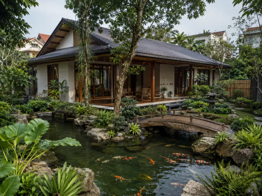 20+ Mẫu nhà vườn kiểu Nhật thiết kế tinh tế, gần gũi với thiên nhiên 38 20+ Mẫu nhà vườn kiểu Nhật thiết kế tinh tế, gần gũi với thiên nhiên nhà vườn kiểu nhật