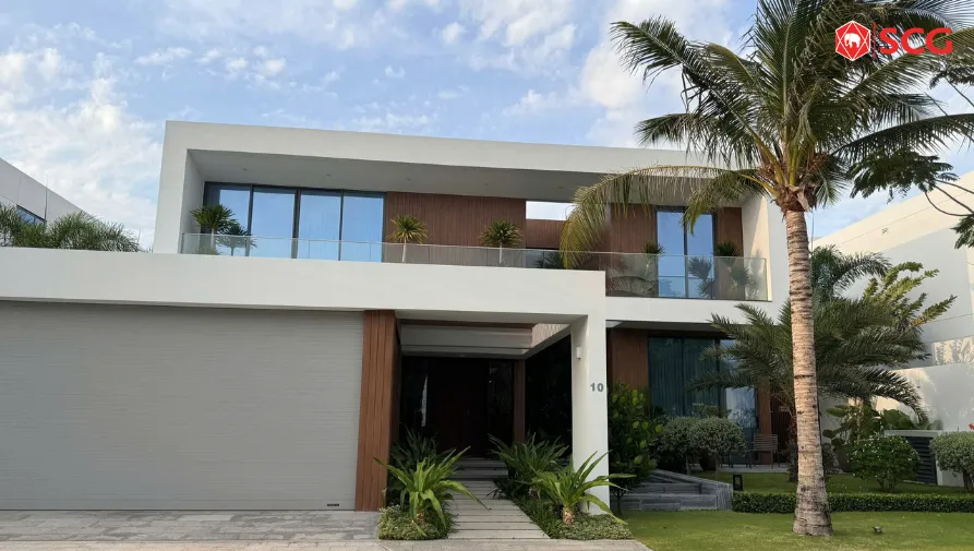 Biệt thự nghỉ dưỡng Sanctuary Hồ Tràm sử dụng SCG Smartwood Wood Plank 14 Biệt thự nghỉ dưỡng Sanctuary Hồ Tràm sử dụng SCG Smartwood Wood Plank SCG Smartwood Wood Plank: Biệt thự nghỉ dưỡng Sanctuary Hồ Tràm