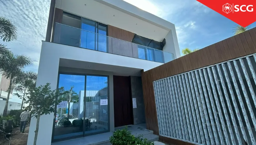 SCG Smartwood Wood Plank: Biệt thự nghỉ dưỡng Sanctuary Hồ Tràm