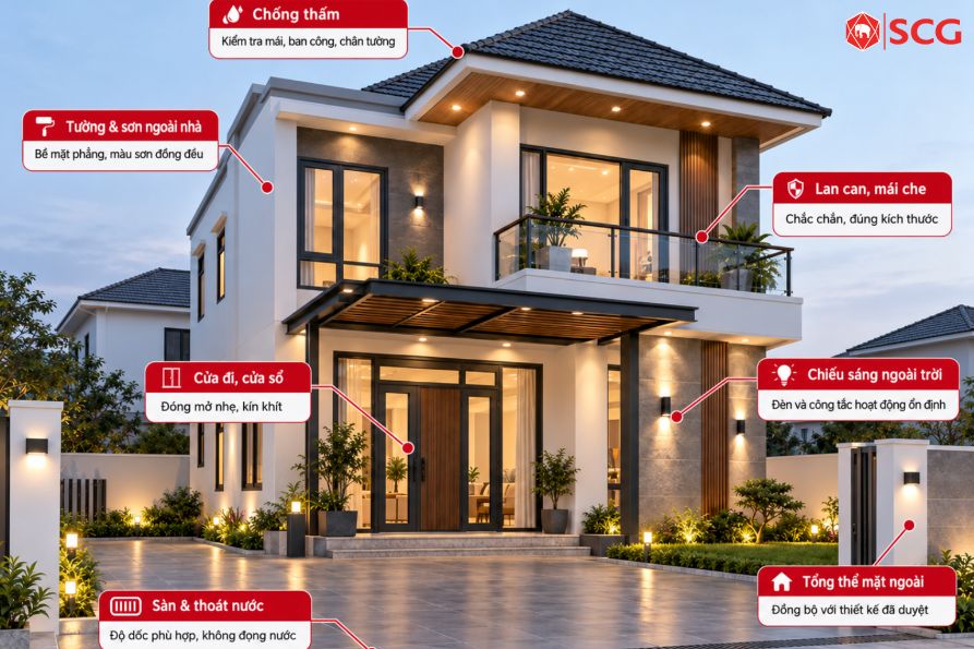 Checklist kế hoạch xây nhà