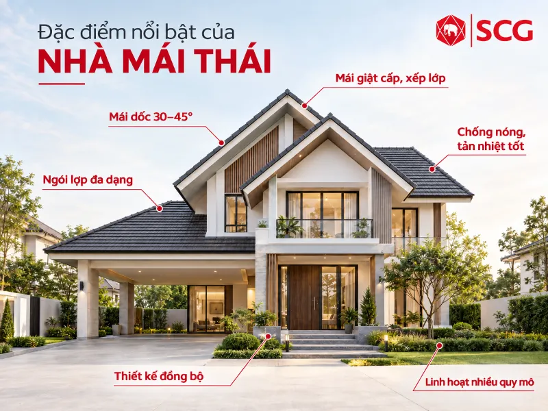 Tại sao lại gọi là nhà mái thái?