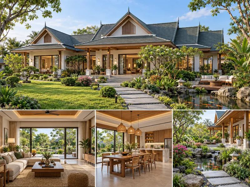 Nhà mái thái 100m2 hết bao nhiêu tiền?