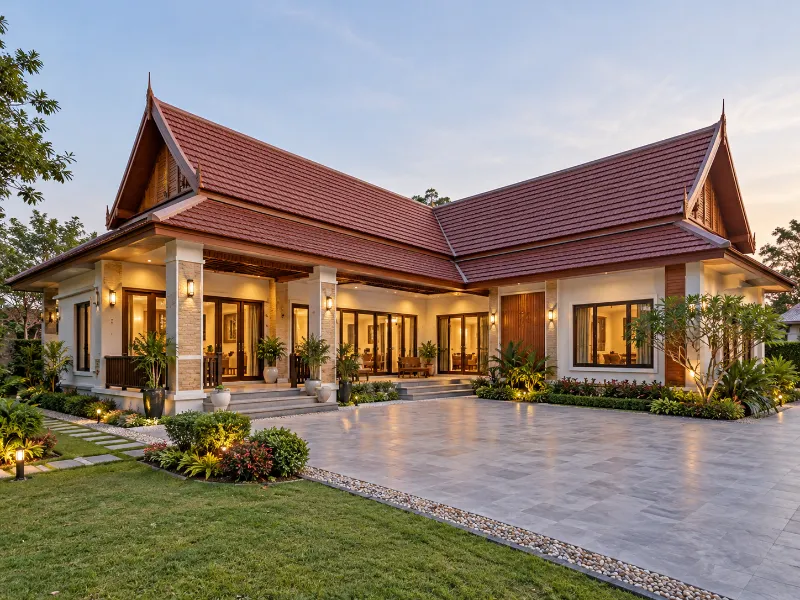 Nhà mái Nhật và nhà mái Thái, loại nào rẻ hơn?