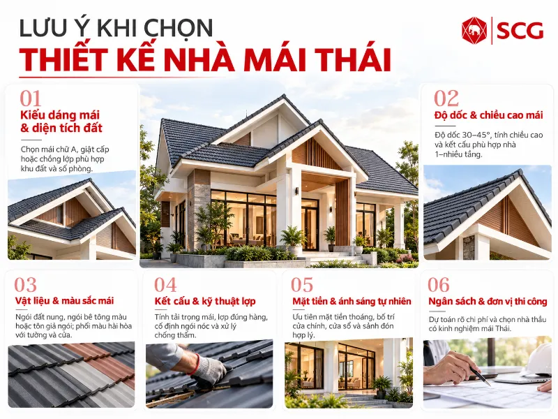 Nhà mái thái và mái nhật khác nhau thế nào?