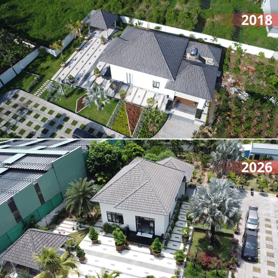 Nhà đẹp sử dụng ngói màu SCG sau 8 năm: Nhà nghỉ dưỡng tại Bến Tre, Vĩnh Long 13 Nhà đẹp sử dụng ngói màu SCG sau 8 năm: Nhà nghỉ dưỡng tại Bến Tre, Vĩnh Long Nhà đẹp sử dụng ngói màu SCG sau 8 năm: Nhà nghỉ dưỡng tại Bến Tre, Vĩnh Long