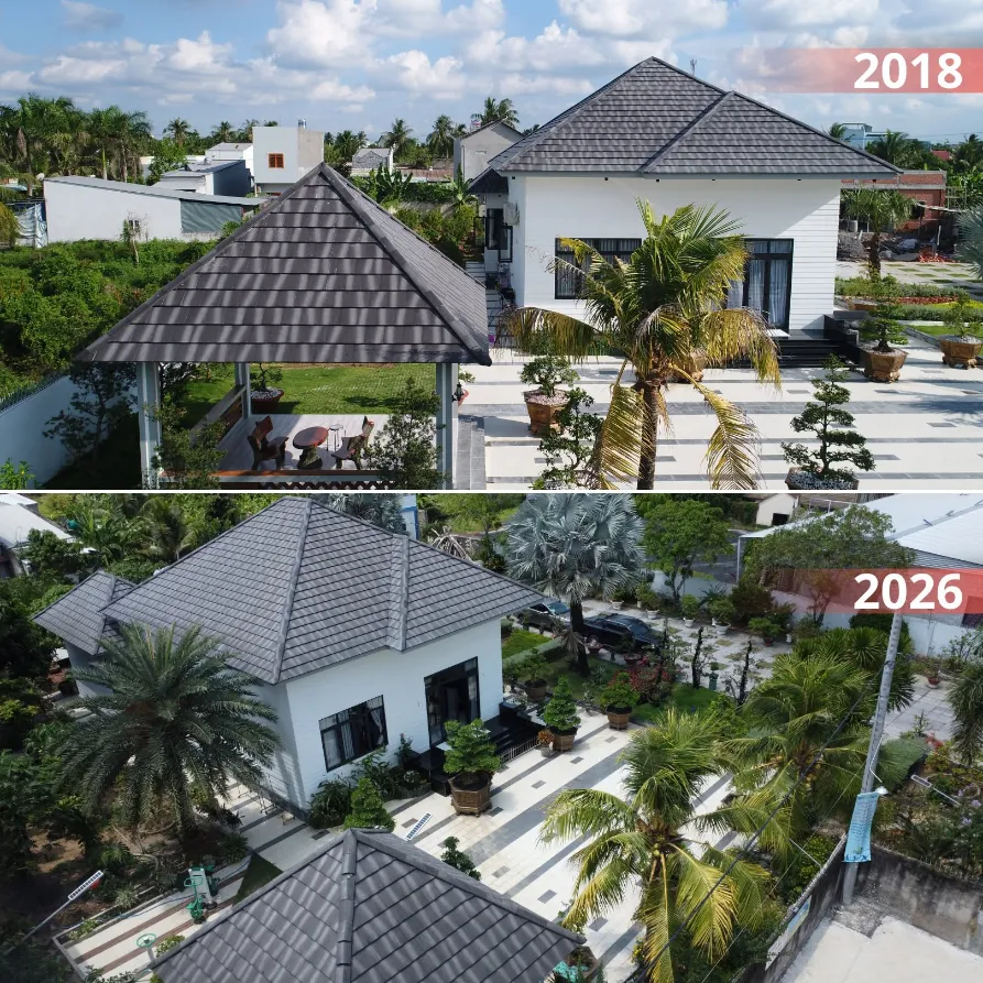 Nhà đẹp sử dụng ngói màu SCG sau 8 năm: Nhà nghỉ dưỡng tại Bến Tre, Vĩnh Long 14 Nhà đẹp sử dụng ngói màu SCG sau 8 năm: Nhà nghỉ dưỡng tại Bến Tre, Vĩnh Long Nhà đẹp sử dụng ngói màu SCG sau 8 năm: Nhà nghỉ dưỡng tại Bến Tre, Vĩnh Long