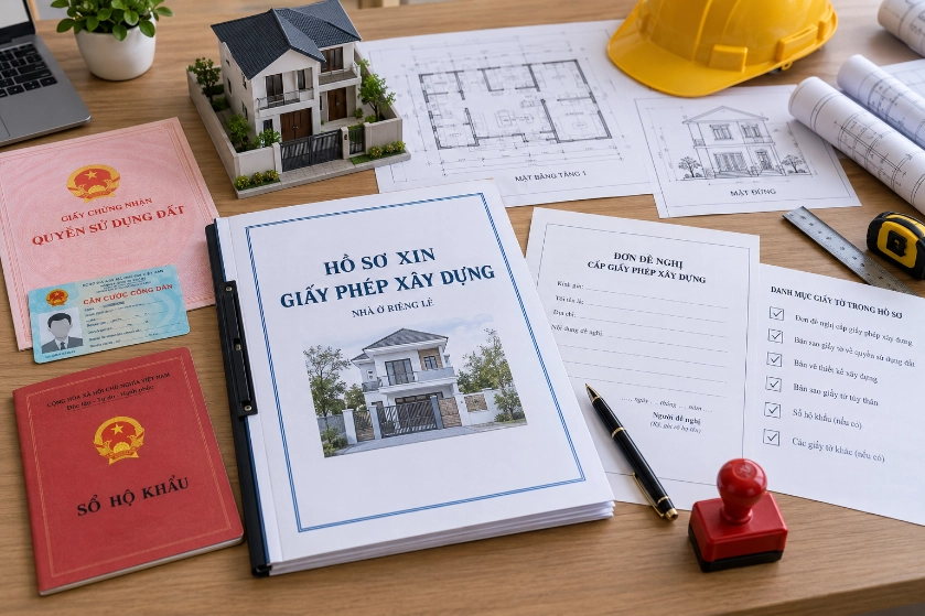 Thủ tục xin giấy phép xây dựng nhà ở đầy đủ và chi tiết 2026 6 Thủ tục xin giấy phép xây dựng nhà ở đầy đủ và chi tiết 2026 Bộ hồ sơ xin giấy phép xây dựng