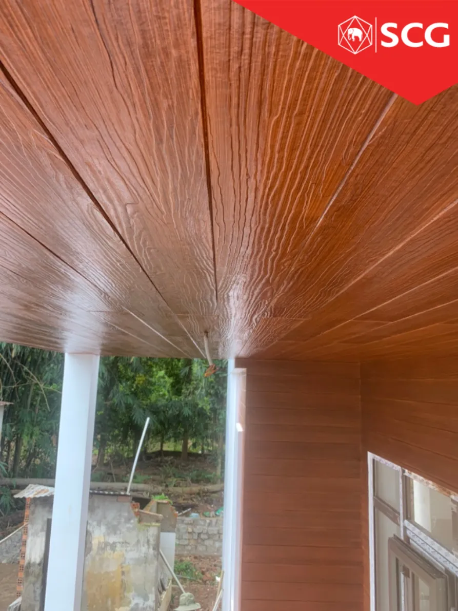 Trang trí mặt tiền nhà vườn tại Bà Rịa – Vũng Tàu 4 Trang trí mặt tiền nhà vườn tại Bà Rịa – Vũng Tàu SCG Smartwood Wood Plank: Trang trí mặt tiền nhà vườn