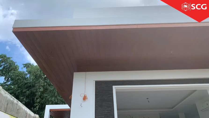 Trang trí mặt tiền nhà vườn tại Bà Rịa – Vũng Tàu 6 Trang trí mặt tiền nhà vườn tại Bà Rịa – Vũng Tàu SCG Smartwood Wood Plank: Trang trí mặt tiền nhà vườn
