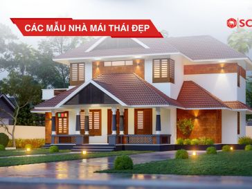 các mẫu nhà mái Thái đẹp