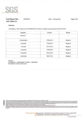 Giới thiệu 34 Giới thiệu Chứng nhận tấm xi măng SCG không chứa amiang