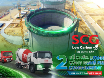 Công trình sử dụng xi măng SCG Low Carbon: Tổ hợp Hóa dầu Long Sơn (LSP)